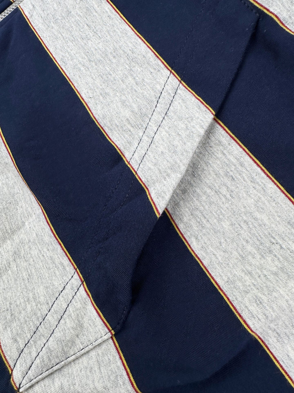 2026 Women's GS Logo Striped Hooded Coat (DD155)