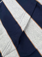 2026 Women's GS Logo Striped Hooded Coat (DD155)