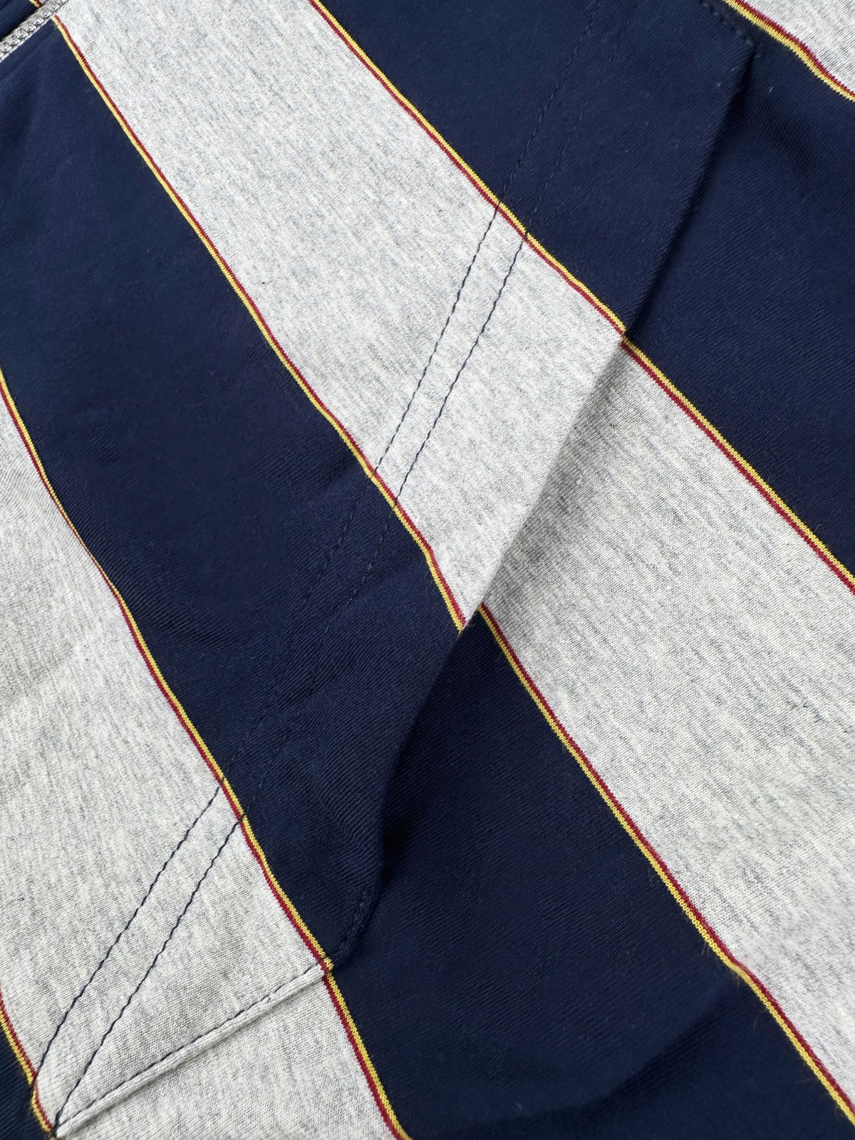 2026 Women's GS Logo Striped Hooded Coat (DD155)