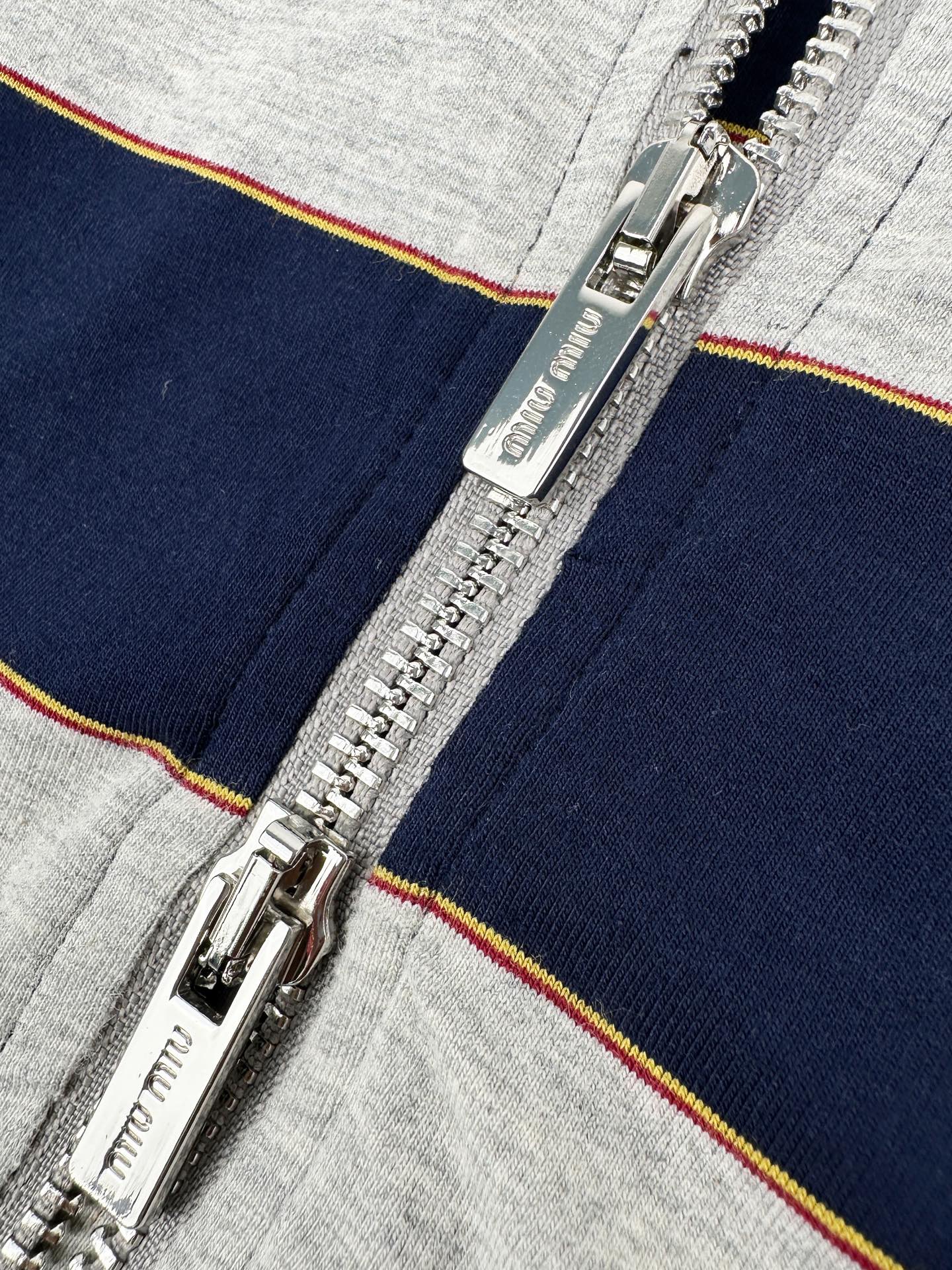 2026 Women's GS Logo Striped Hooded Coat (DD155)