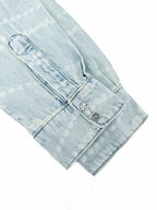 2026 Women's GS Logo Washed Denim Pearl Shirt (FF805)