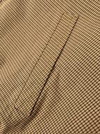 2026 Women's GS Logo Check Pattern Zip-Up Coat (FF800)