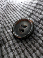 2026 Women's GS Logo Check Pattern Zip-Up Coat (FF797)