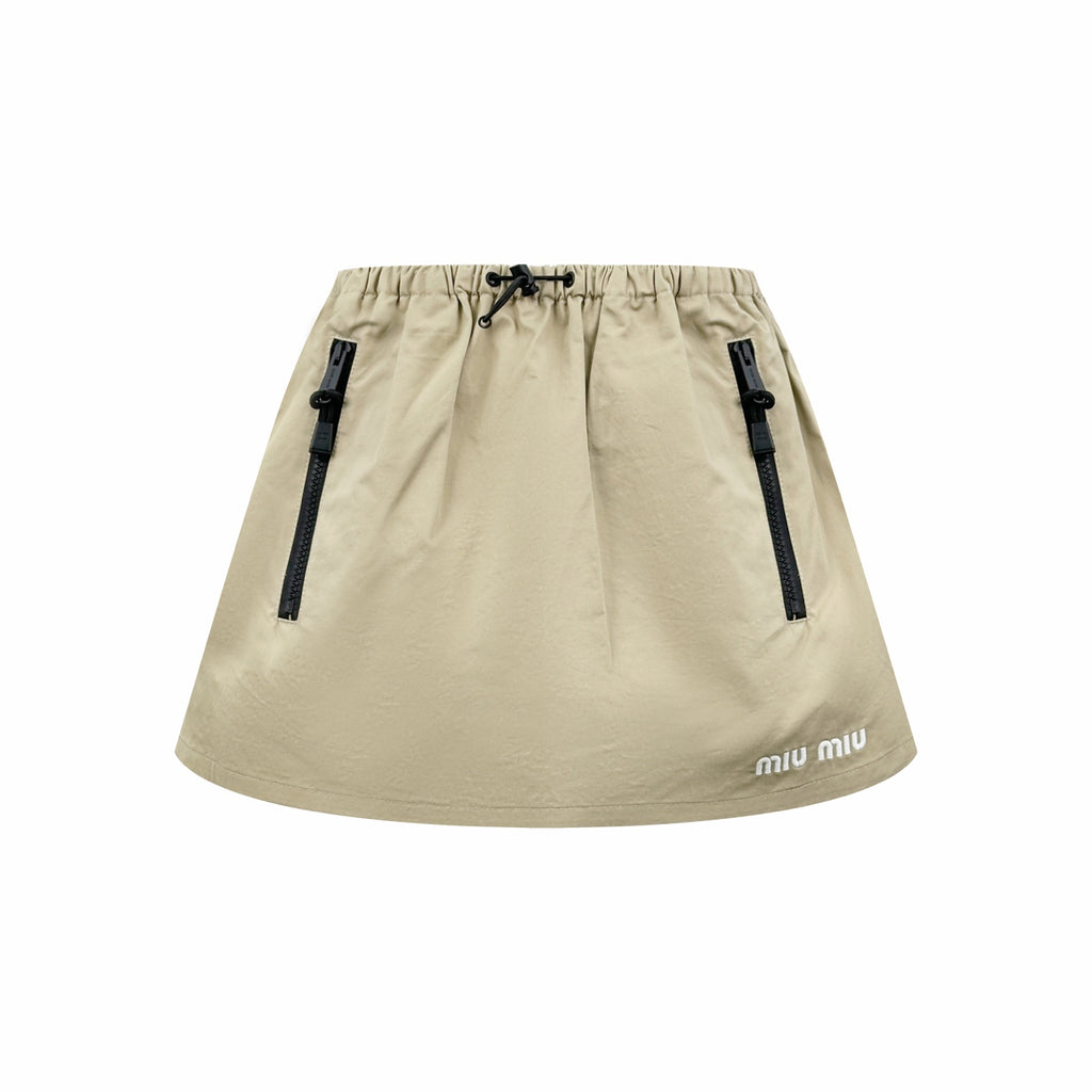 2026 Women's GS Logo Drawstring Mini Skirt (FF807)
