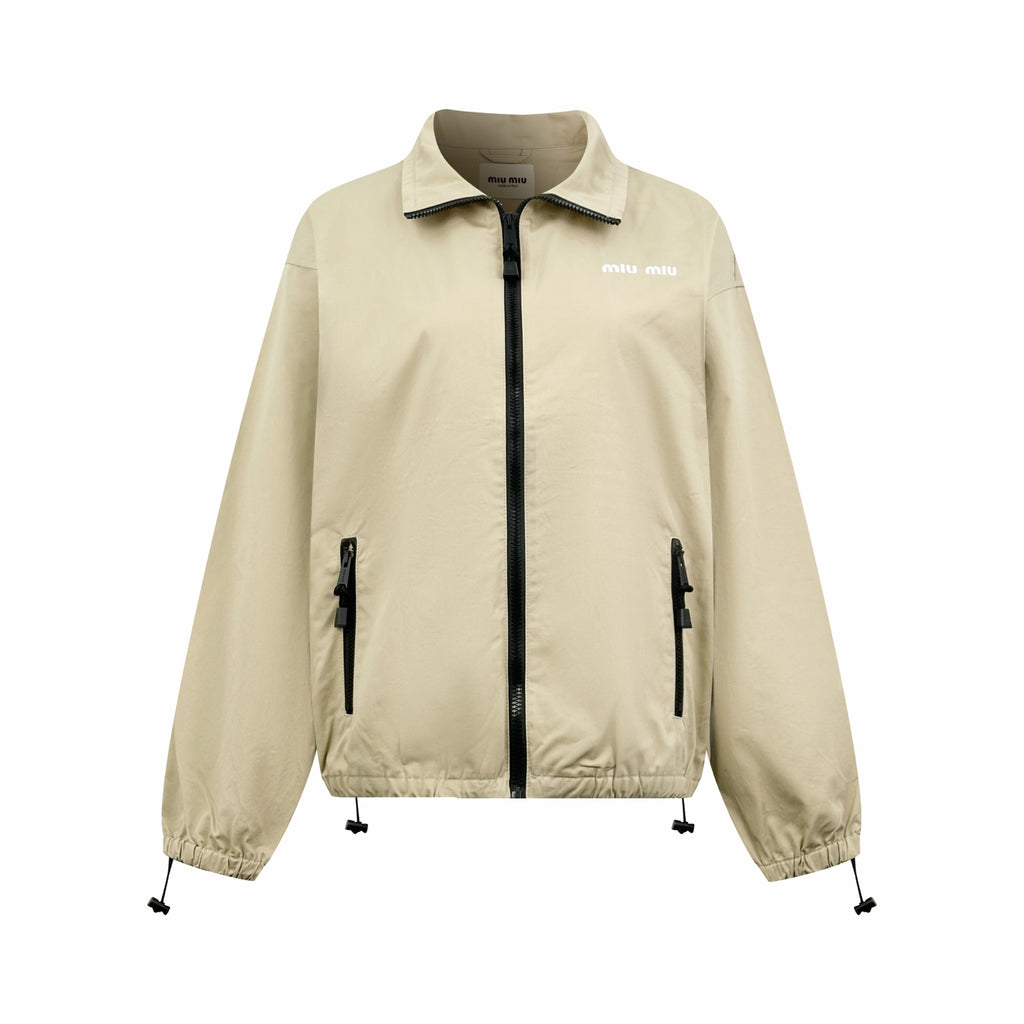 2026 Women's GS Logo Zipper Coat (FF806)