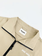 2026 Women's GS Logo Zipper Coat (FF806)