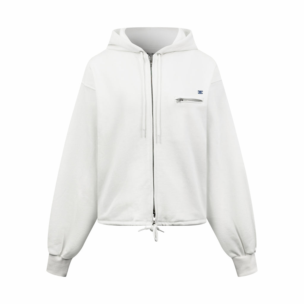 2026 Women's GS Logo Embroidered Zipper Coat (FF795)