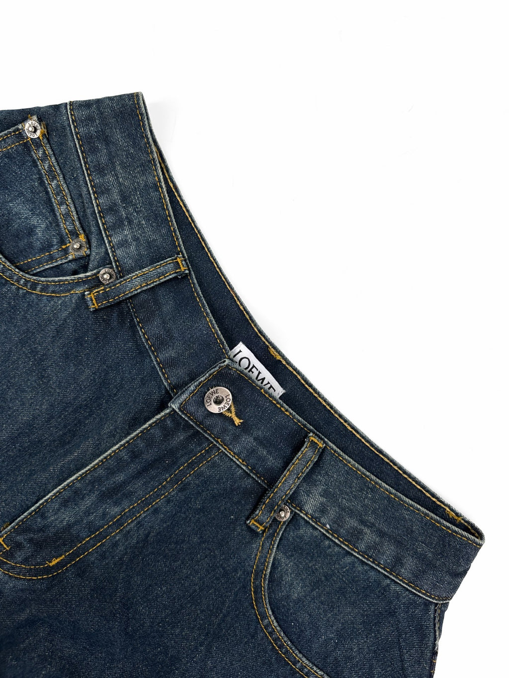 2026 Women's GS Leather Asymmetric Jeans (DD178)