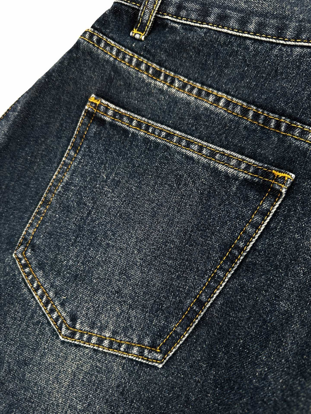 2026 Women's GS Leather Asymmetric Jeans (DD178)