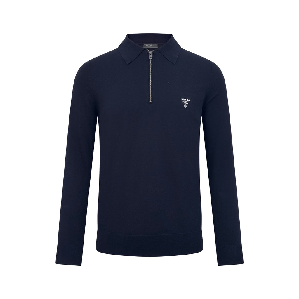 2026 New Model GS Embroidered Zipper Long-Sleeved Polo Shirt (25317-B20)