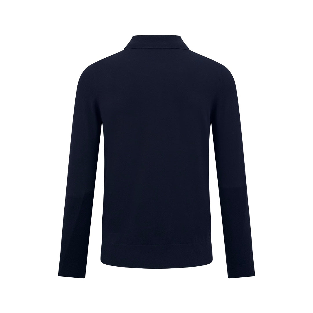 2026 New Model GS Embroidered Zipper Long-Sleeved Polo Shirt (25317-B20)