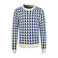 2026 New Style GS Embroidered Peacock Pattern Plaid Knitted Sweater (AA640-B40)