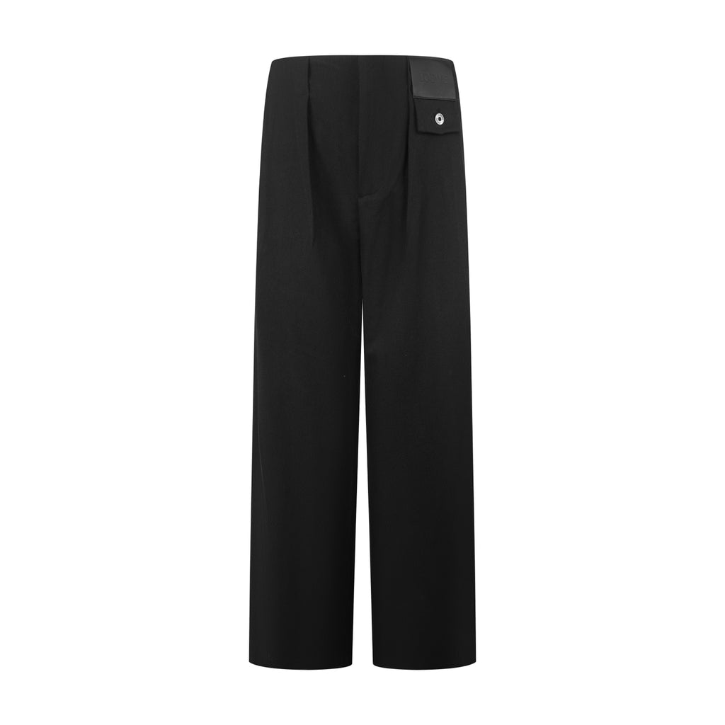 2026 New GS Leather-Trimmed Casual Trousers (BB792-B85)