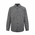 2026 New GS Full-Print Check Jacquard Shirt (BB720-B50)