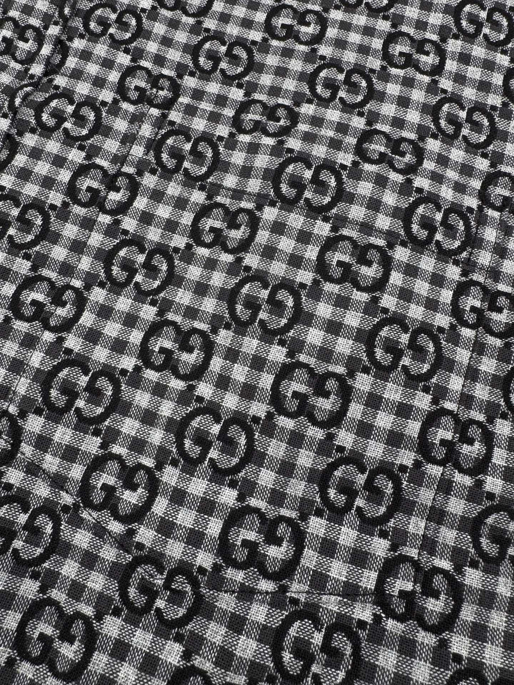 2026 New GS Full-Print Check Jacquard Shirt (BB720-B50)
