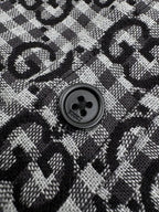2026 New GS Full-Print Check Jacquard Shirt (BB720-B50)