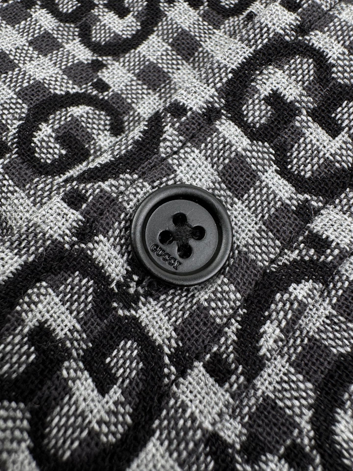 2026 New GS Full-Print Check Jacquard Shirt (BB720-B50)