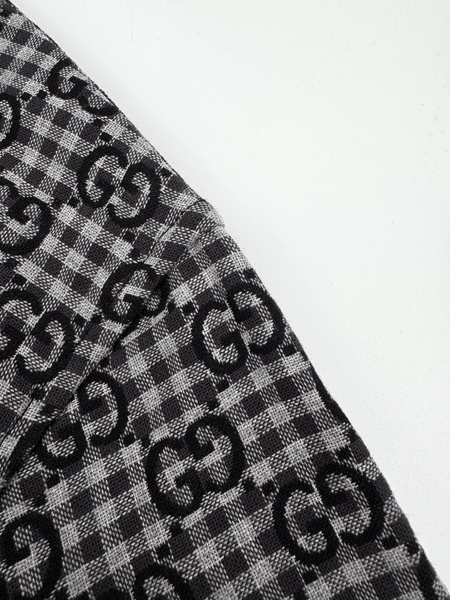 2026 New GS Full-Print Check Jacquard Shirt (BB720-B50)