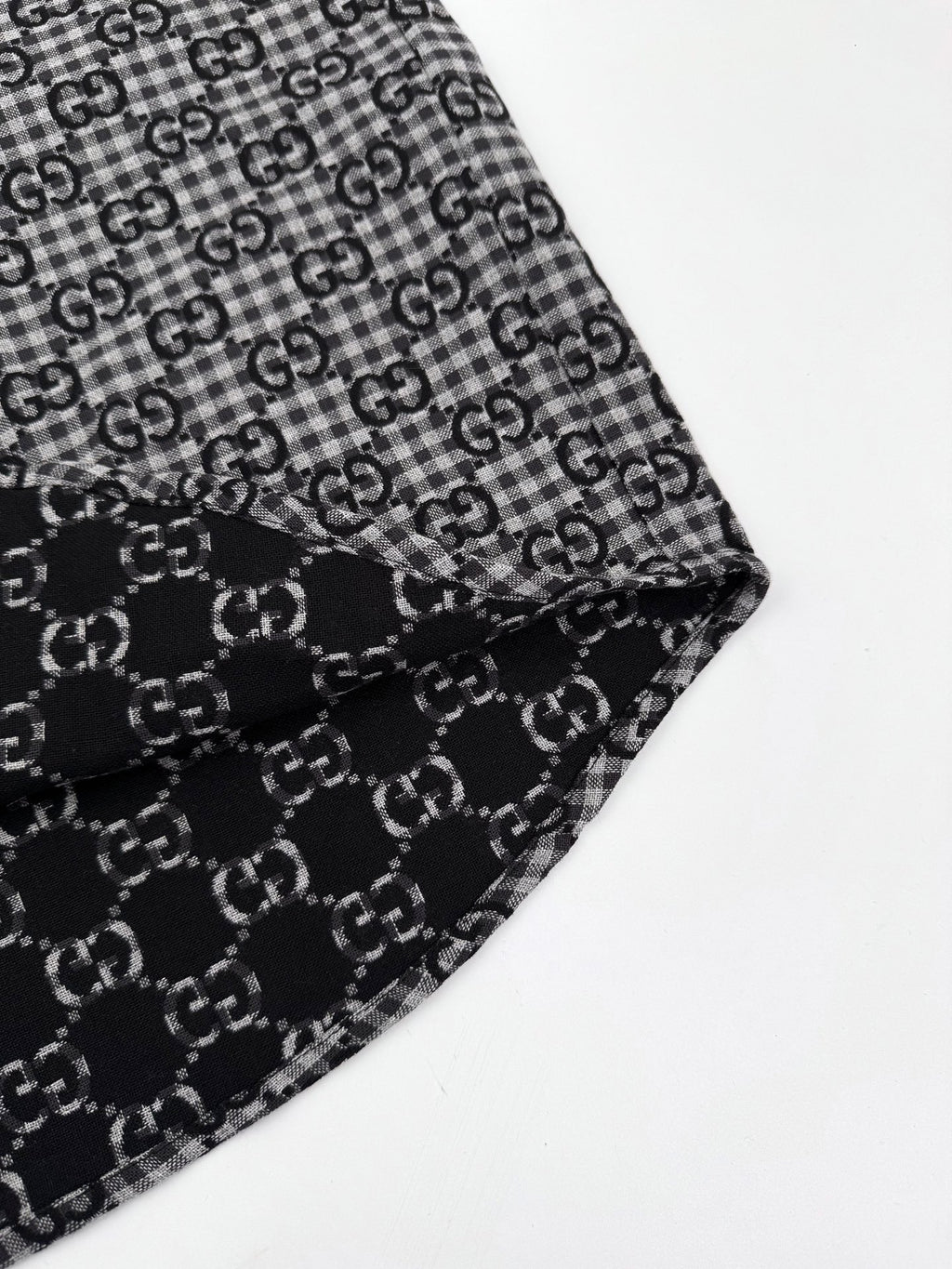 2026 New GS Full-Print Check Jacquard Shirt (BB720-B50)