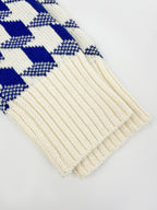 2026 Women's GS Butterfly Knot Peacock Pattern Plaid Sweater (DD144)