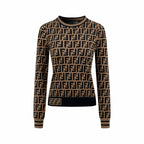 2026 Women's GS Full-Print Round-neck Sweater (DD170)