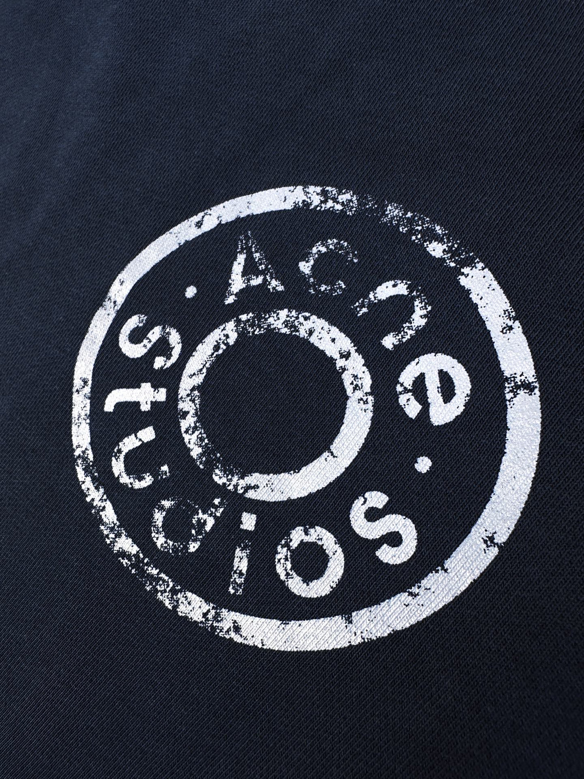 2026 New Model GS Hole-Embossed Vintage Logo Sweatshirt (AA695-A90)