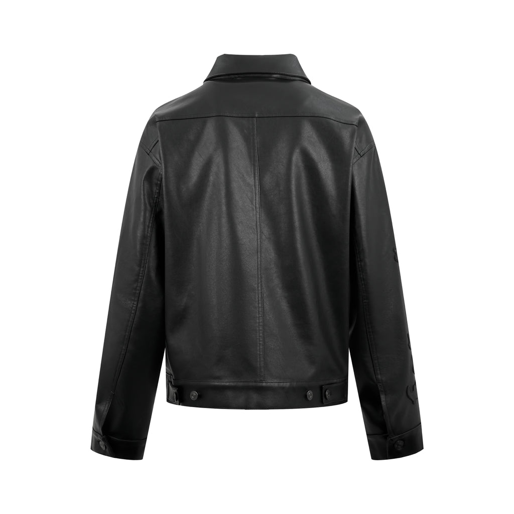 2026 New Model GS Embroidered Leather Jacket (AA660-C40)