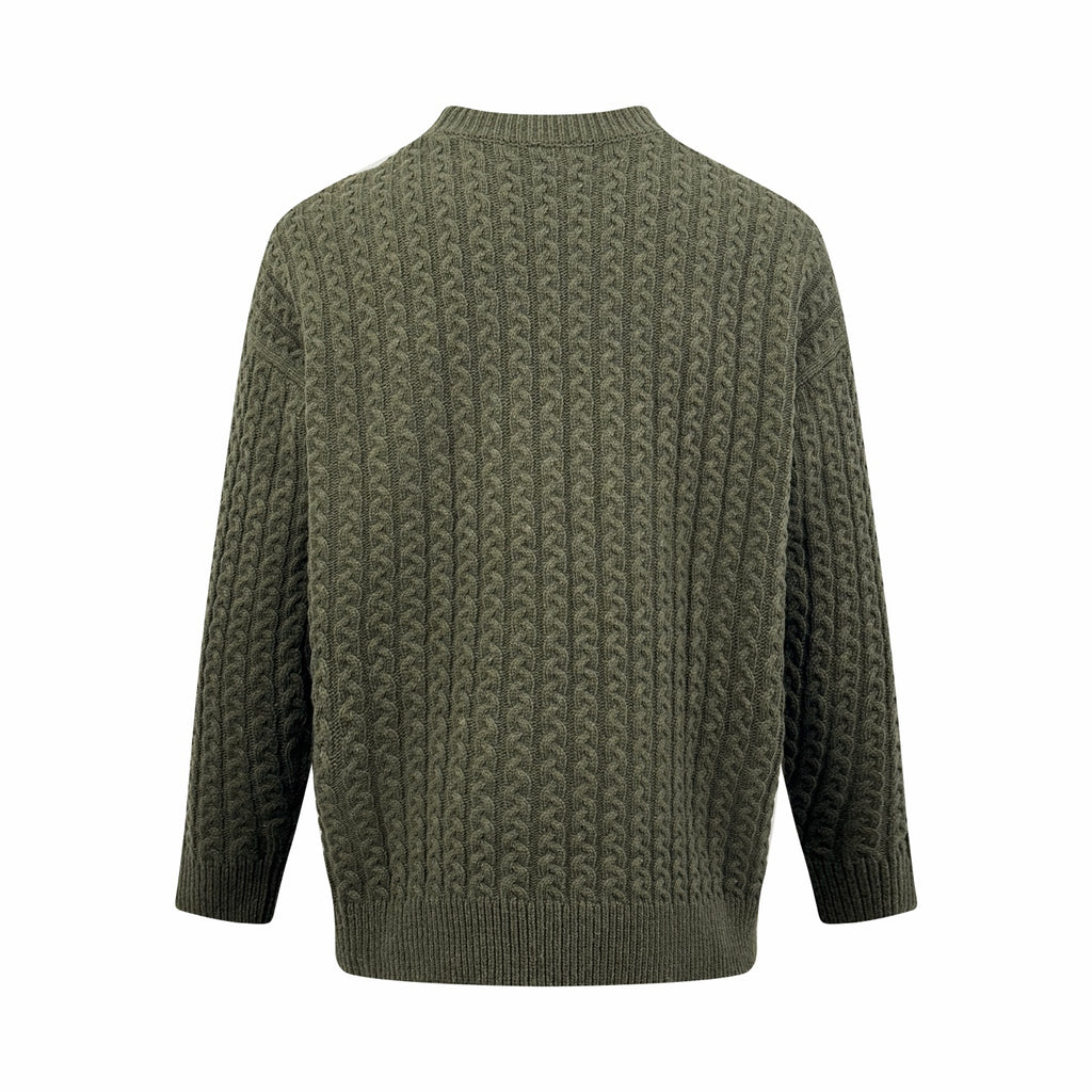 2026 New Style GS Twisted Knit Sweater (25387-B70)