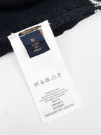 2026 New Model GS Embroidered Twisted Knit V-Neck Sweater (AA675-B25)