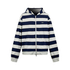 2026 New Model GS Logo Striped Hooded Coat (AA672-B75)
