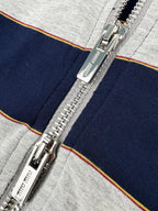 2026 New Model GS Logo Striped Hooded Coat (AA672-B75)