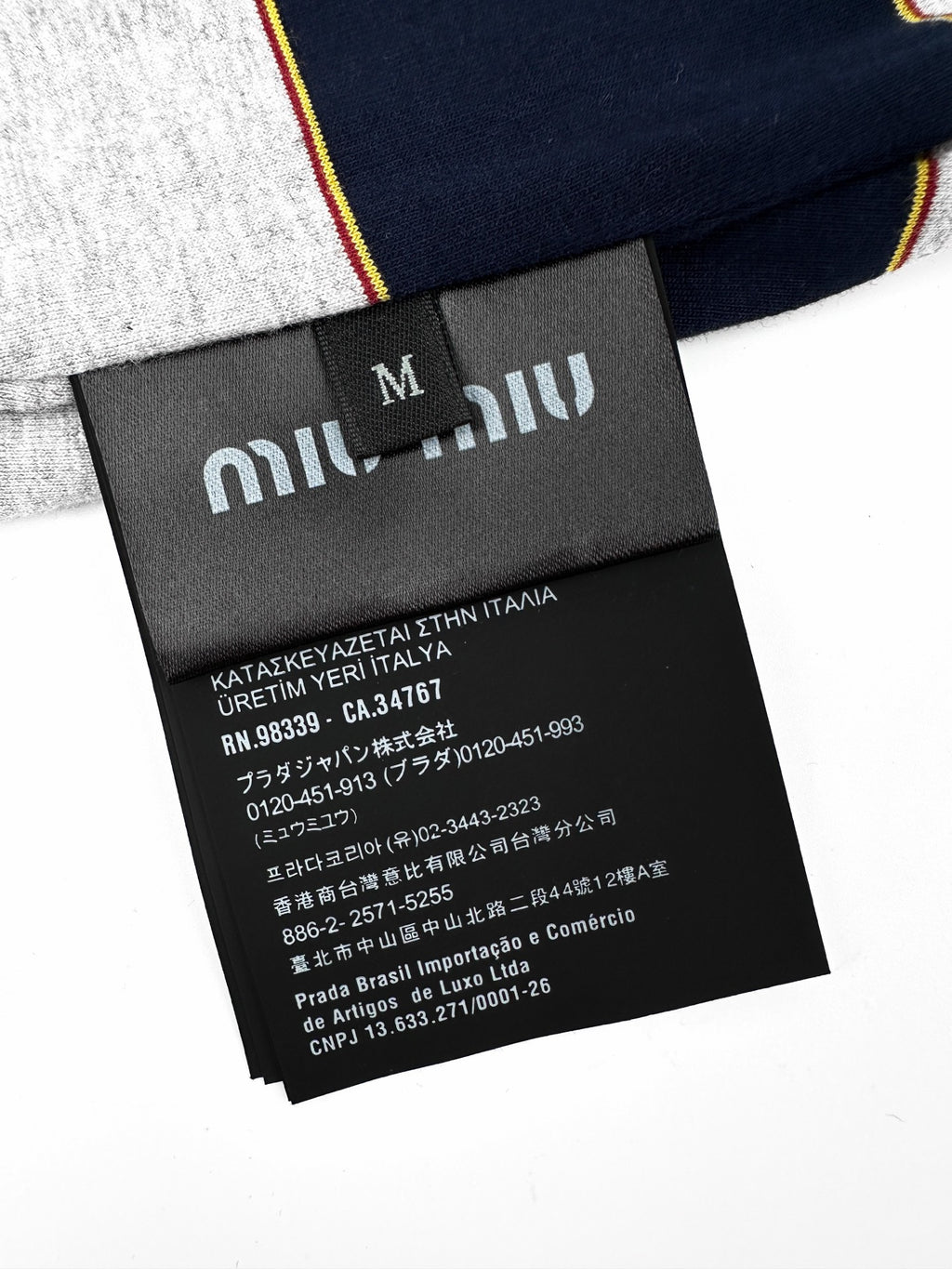 2026 New Model GS Logo Striped Hooded Coat (AA672-B75)