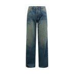2026 New Model GS Leather Detail Pockets Denim Jeans (BB4018-B80)