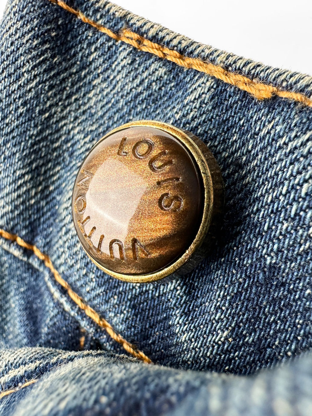 2026 New Model GS Leather Detail Pockets Denim Jeans (BB4018-B80)