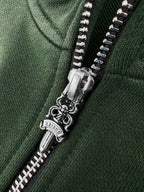 2026 New Model GS Embroidered Half-Zip Long-Sleeve (AA626-B35)