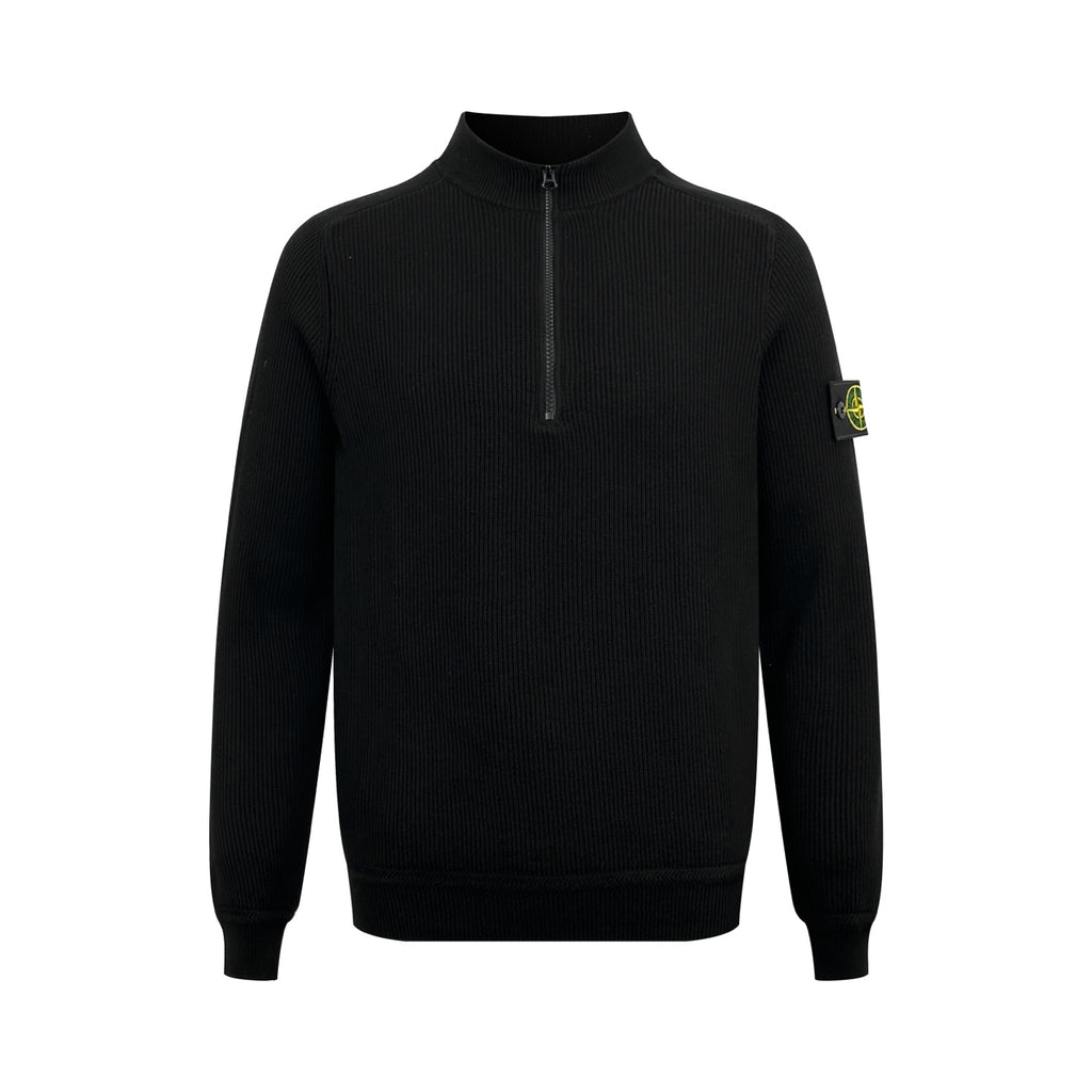 2026 New Model GS Badge Standing Collar Knit Sweater (AA1003-B10)