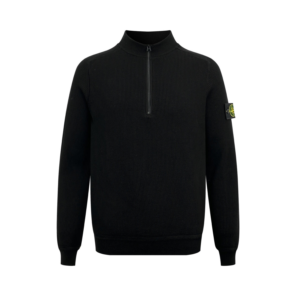 2026 New Model GS Badge Standing Collar Knit Sweater (AA1003-B10)
