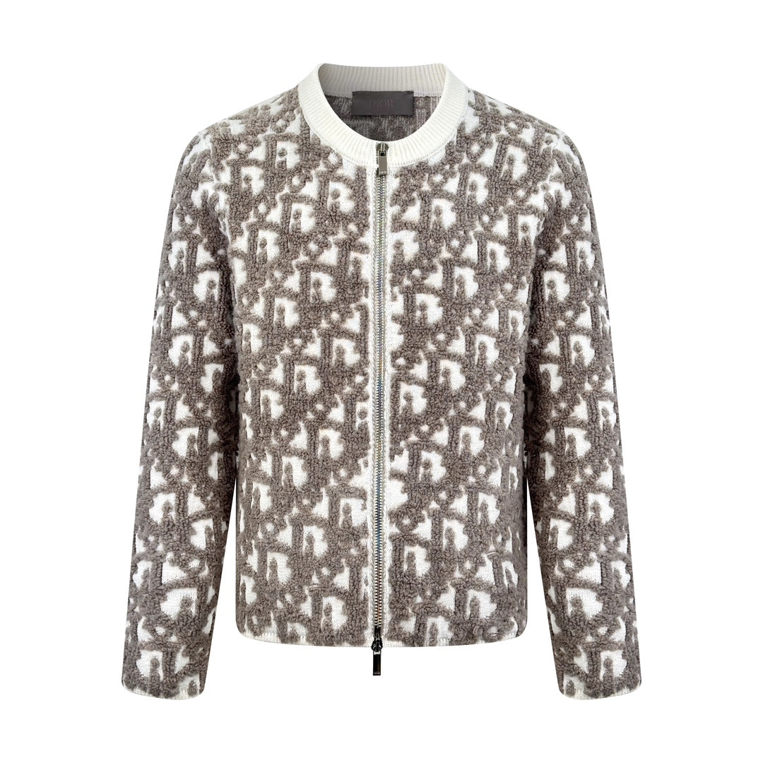 2026 New Style GS Printed Cotton Sweater Coat (25330-B95)