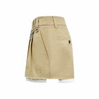 2026 Women's GS Logo Metallic Short Skirt (FF796)
