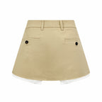 2026 Women's GS Logo Metallic Short Skirt (FF796)