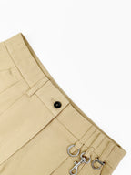 2026 Women's GS Logo Metallic Short Skirt (FF796)