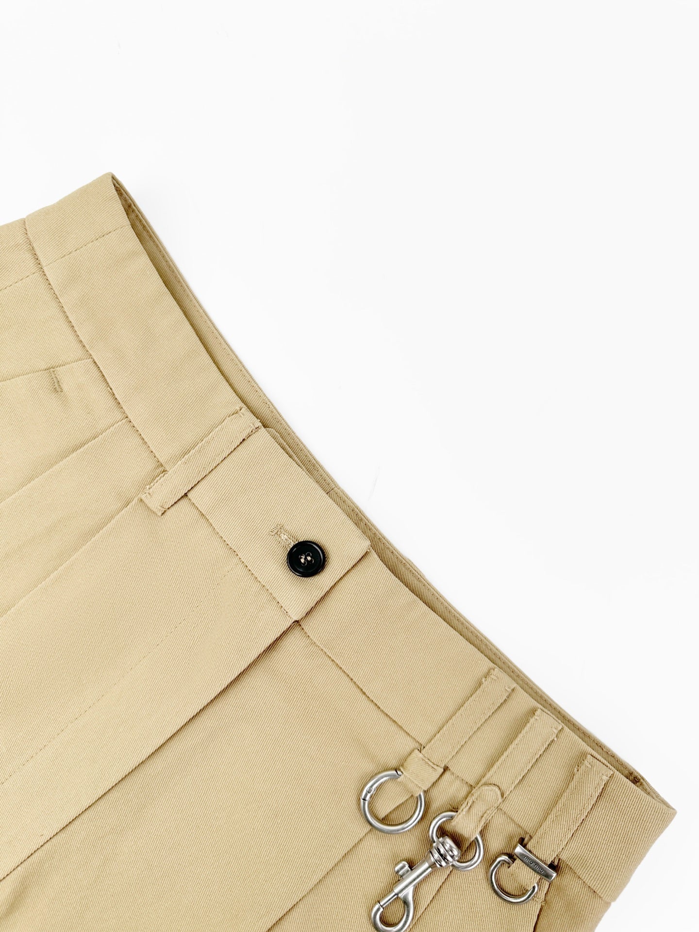 2026 Women's GS Logo Metallic Short Skirt (FF796)