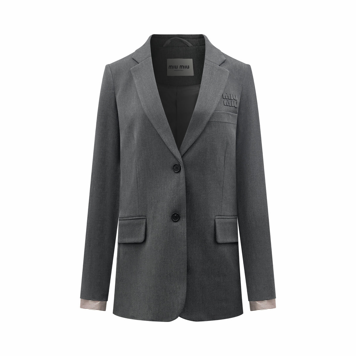2026 Women's GS Logo Single-Piece Wool Suit (EE430)