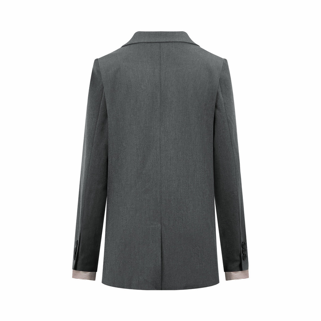 2026 Women's GS Logo Single-Piece Wool Suit (EE430)