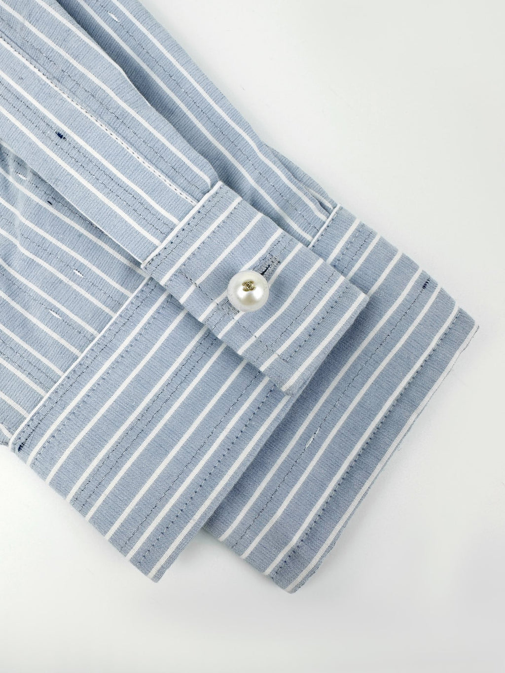 2026 Women's GS Double C Embroidered Striped Shirt (FF804)