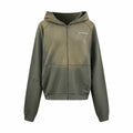 2026 Women's GS Printed Weathered Logo Hooded Coat (FF782)