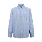 2026 New Edition GS Logo Embroidered Striped Shirt (BB4004-B35)