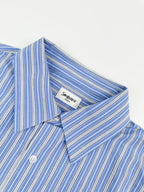 2026 New Edition GS Logo Embroidered Striped Shirt (BB4004-B35)