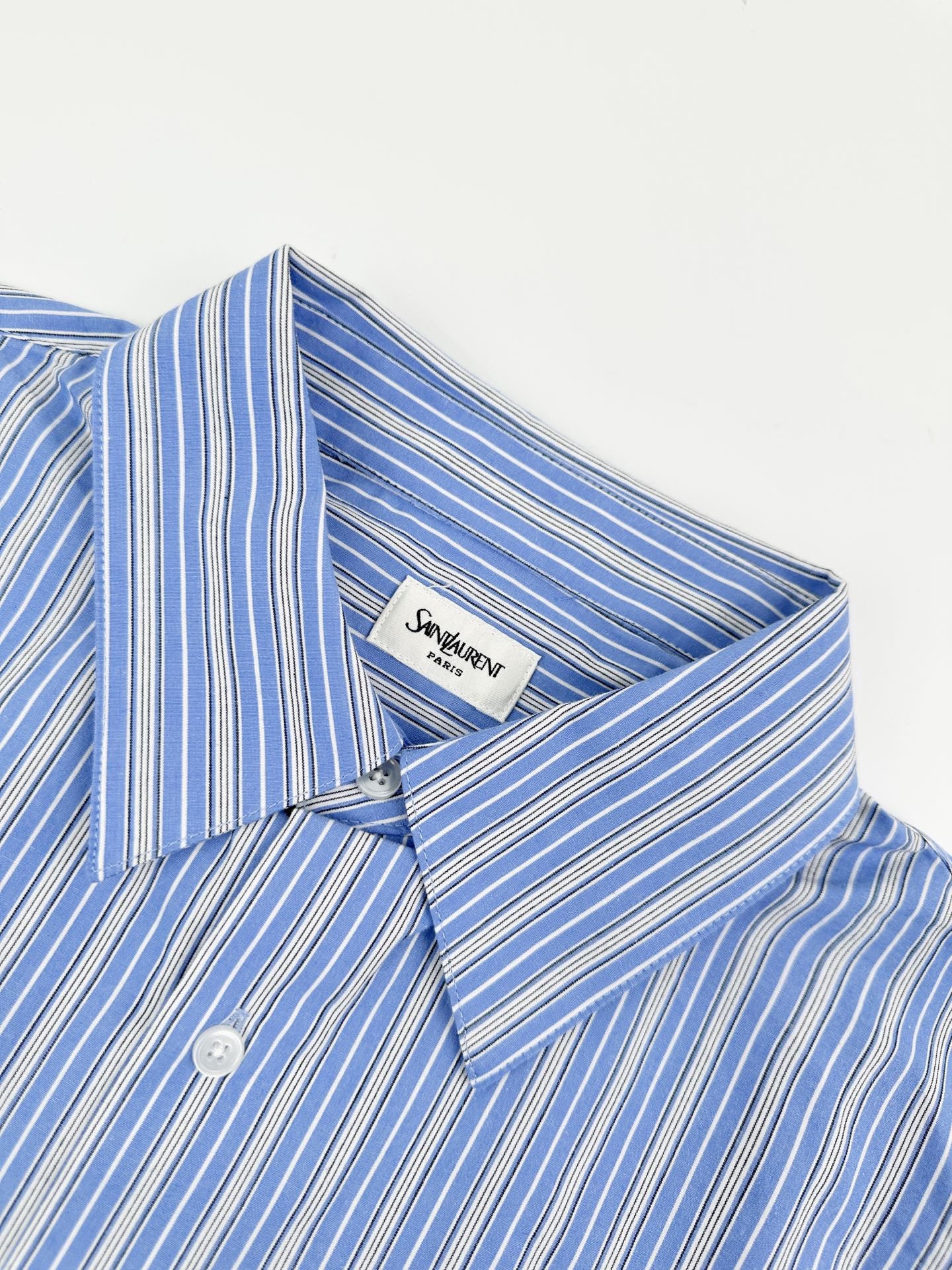 2026 New Edition GS Logo Embroidered Striped Shirt (BB4004-B35)