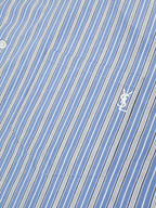 2026 New Edition GS Logo Embroidered Striped Shirt (BB4004-B35)